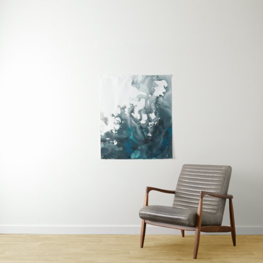 Tenture Tempest d'Indigo (En situation)