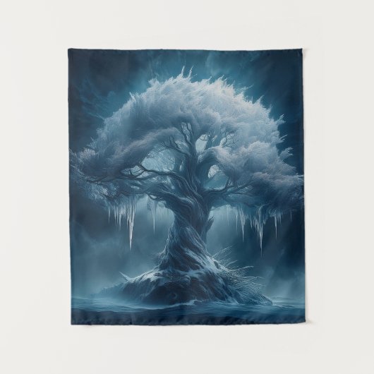 Tenture "Tempête Intemporelle" (Devant)