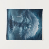 Tenture "Tempête Intemporelle" (Devant (Horizontal))