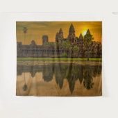 Tenture Temple Khmer d'Angkor Vat Cambodge (Devant (Horizontal))