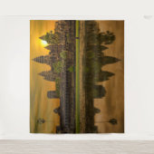 Tenture Temple Khmer d'Angkor Vat Cambodge (Devant)