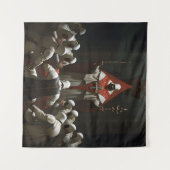 Tenture Templier des Chevaliers (Devant (Horizontal))