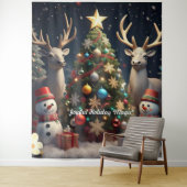 Tenture "Temps de célébration de Noël" (En situation)