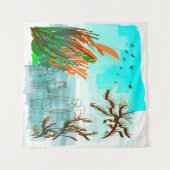 Tenture Temps De Plaisir Avec Grand-Mère Vue Extérieure Co (Devant (Horizontal))