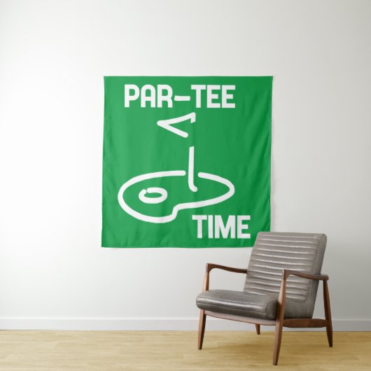 Tenture Temps partiel blanc (En situation)