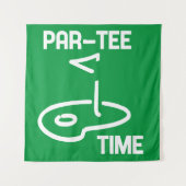 Tenture Temps partiel blanc (Devant)
