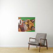 Tenture Temps rusé de thé (En situation (horizontale))