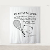 Tenture Tennis (Devant)