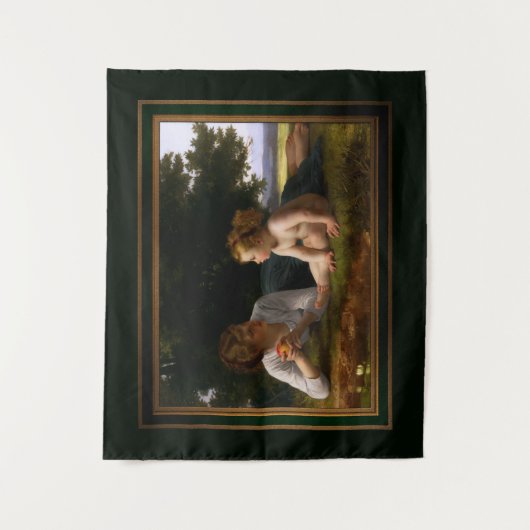Tenture Tentation par William Bouguereau (Devant)
