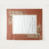 Tenture Terracotta Folithe Fête des mariées Photo Fond (Devant (Horizontal))