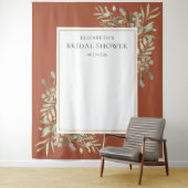 Tenture Terracotta Folithe Fête des mariées Photo Fond (En situation)