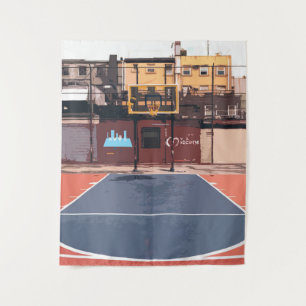Tenture Terrain de basketball Amateur de basketball Ca