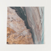 Tenture TERRE Brown ET GRIS (Devant (Horizontal))