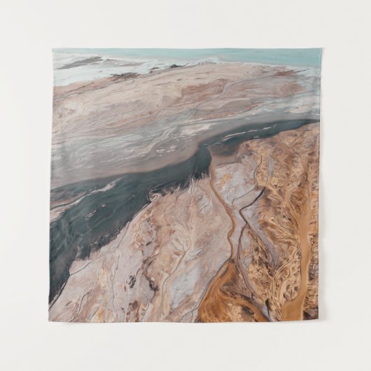 Tenture TERRE Brown ET GRIS (Devant)