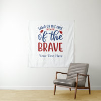 Terre des libres grâce aux courageux rouge bleu