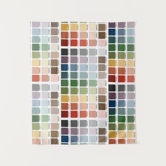 Tenture Test de couleur (Devant)