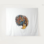 Tenture Tête d'aigle (Devant (Horizontal))