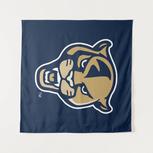 Tenture Tête de la Panthère FIU (Devant (Horizontal))