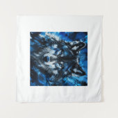 Tenture Tête de loup (Devant (Horizontal))