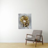 Tenture Tête de vapeur avec manomètre (En situation)