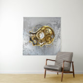 Tenture Tête de vapeur avec manomètre (En situation (horizontale))