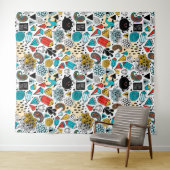 Tenture Tête folle (En situation (horizontale))