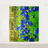 Tenture Texas Bluebonnets Hill Country Fine Art (Devant)