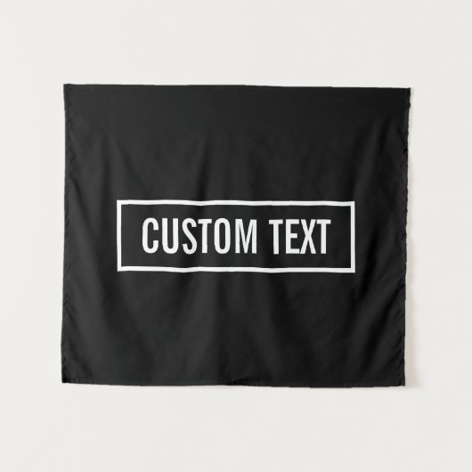 Tenture Texte éditable moderne dans un cadre de style de l (Devant (Horizontal))