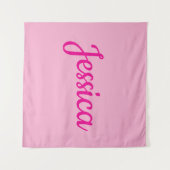 Tenture Texte personnalisable cool (Devant (Horizontal))