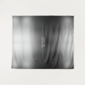 Tenture Texte personnalisé et image simple mariage gris ar (Devant (Horizontal))