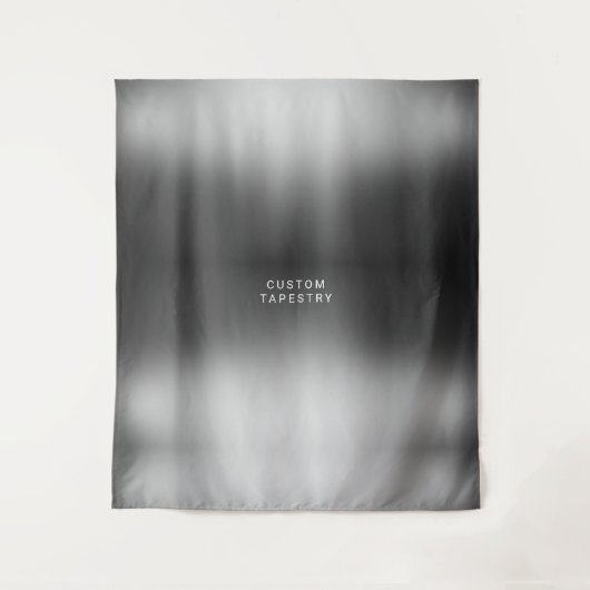 Tenture Texte personnalisé et image simple mariage gris ar (Devant)