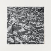 Tenture textile argenté (Devant (Horizontal))
