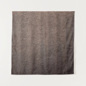 Tenture textile floral Brown et blanc (Devant)