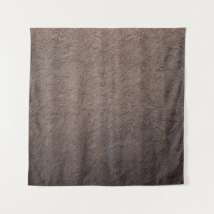 Tenture textile floral Brown et blanc