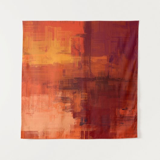 Tenture texture Abstraite. 2d illustration. Main expressiv (Devant (Horizontal))