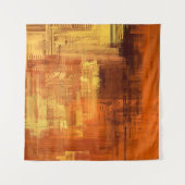 Tenture texture Abstraite. 2d illustration. Main expressiv (Devant (Horizontal))