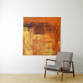 Tenture texture Abstraite. 2d illustration. Main expressiv (En situation)