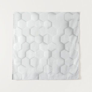 Tenture Texture arrière - plan blanche. Illustration 3d, 3