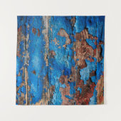 Tenture Texture arrière - plan bois bleu (Devant (Horizontal))