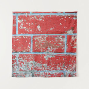 Tenture Texture arrière - plan papier peint rouge bleu bri