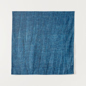 Tenture Texture bleu denim, texture bluejeans (Devant (Horizontal))