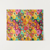 Tenture Texture colorée de trous (Devant (Horizontal))