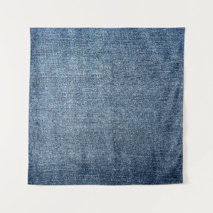 Tenture Texture de denim défraîchi pour fond. Jean bleu