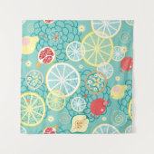 Tenture Texture de fruits, Arrière - plan vibrant. (Devant (Horizontal))