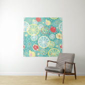 Tenture Texture de fruits, Arrière - plan vibrant. (En situation)