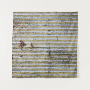 Tenture texture de grunge de zinc rouille, texture de zinc