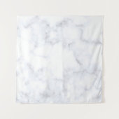 Tenture Texture de marbre motif blanc (Devant (Horizontal))