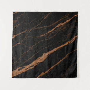 Tenture texture de marbre noir naturel emperador fond 