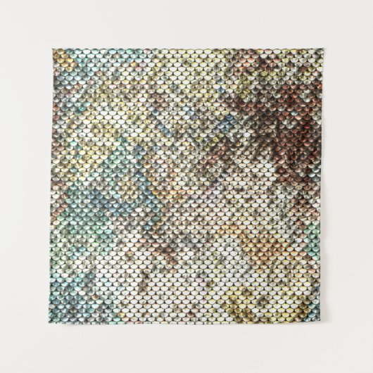 Tenture Texture de paillettes sans couture : arrière - pla (Devant)