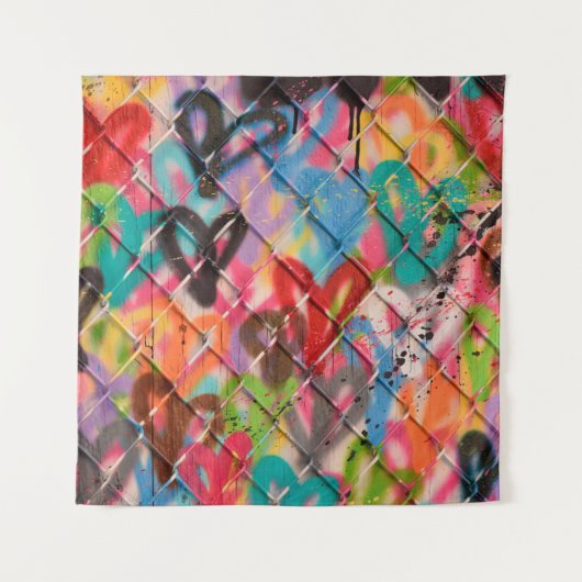 Tenture Texture de peinture Abstraite Spray Arrière-plan, (Devant)